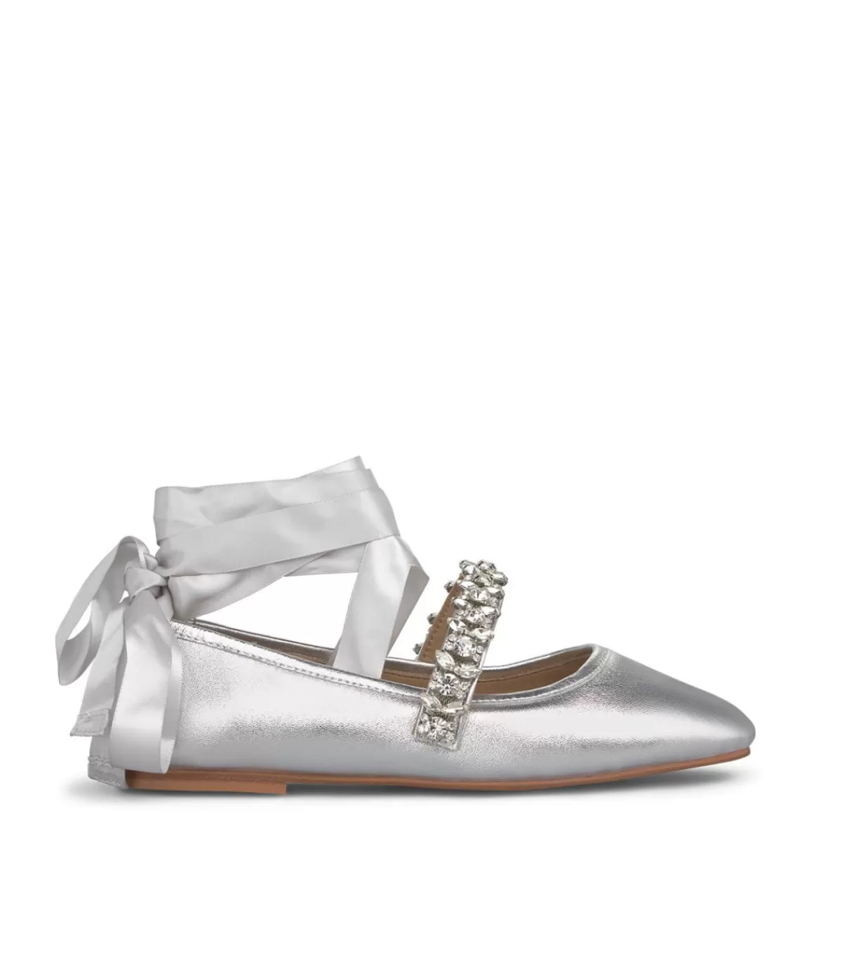 Zapatos Planos | Alma en Pena BAILARINA PLANA CON LAZO