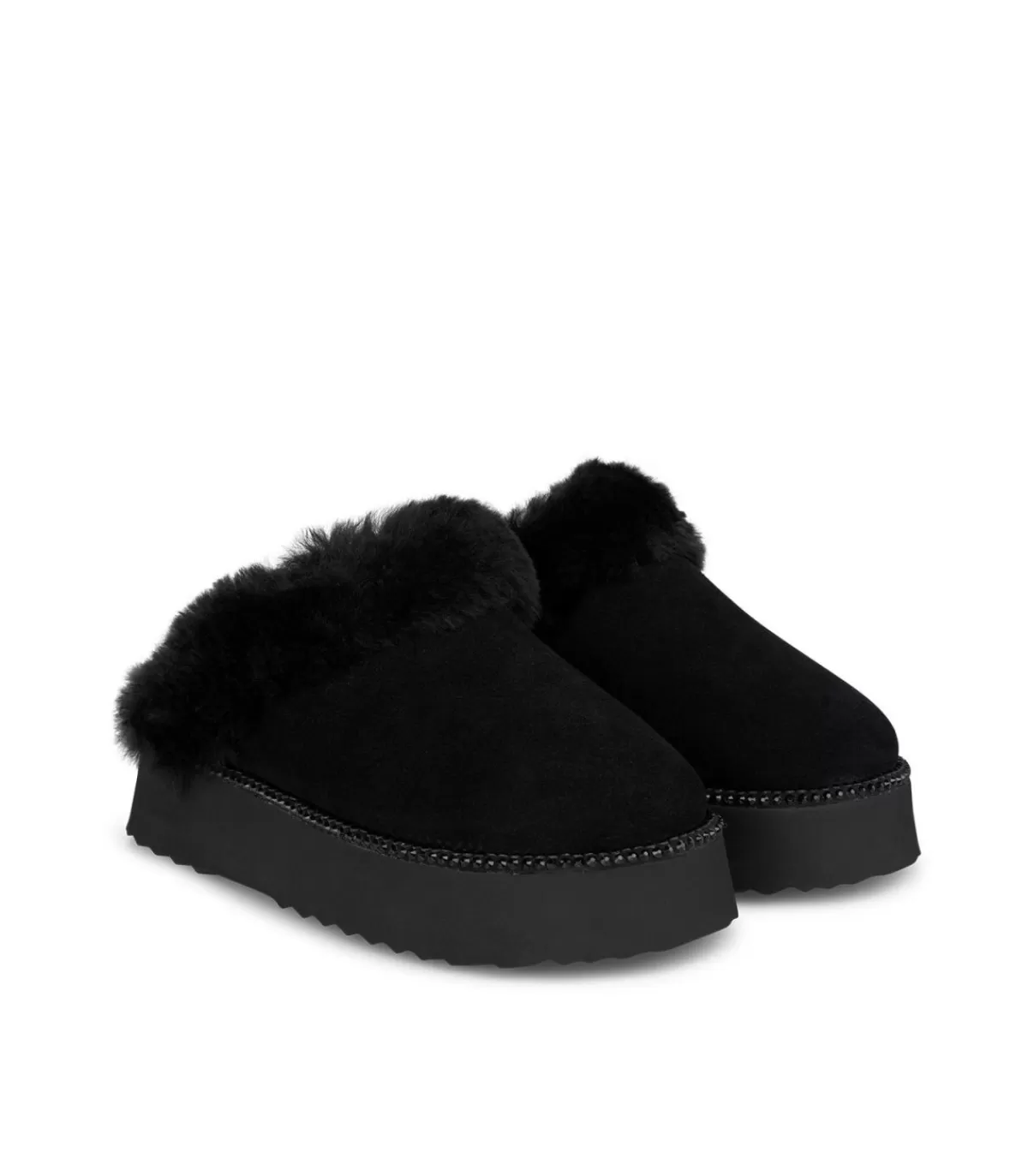Zapatos Planos | Alma en Pena ZAPATO DE PELO CON DETALLES